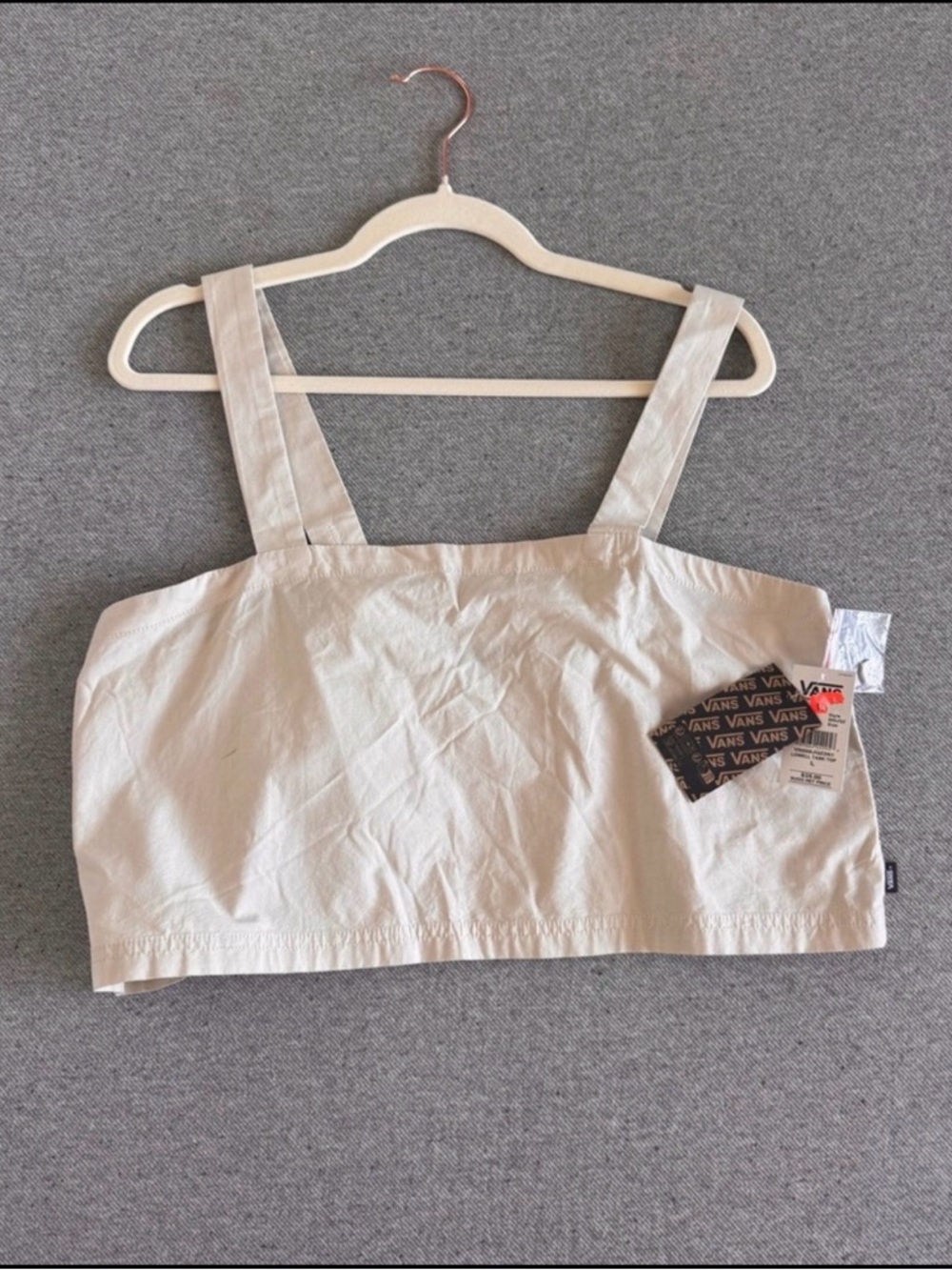 Vans Cropped Cami Tank - NWT